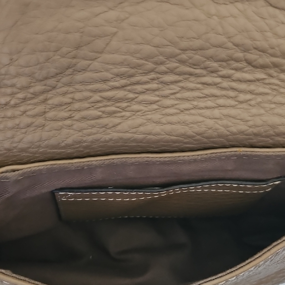 Brown Leather Crossbody Bag - Picture 3 of 4